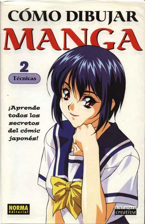 Libros para dibujar MANGA/Anime Como dibujar MANGA 02