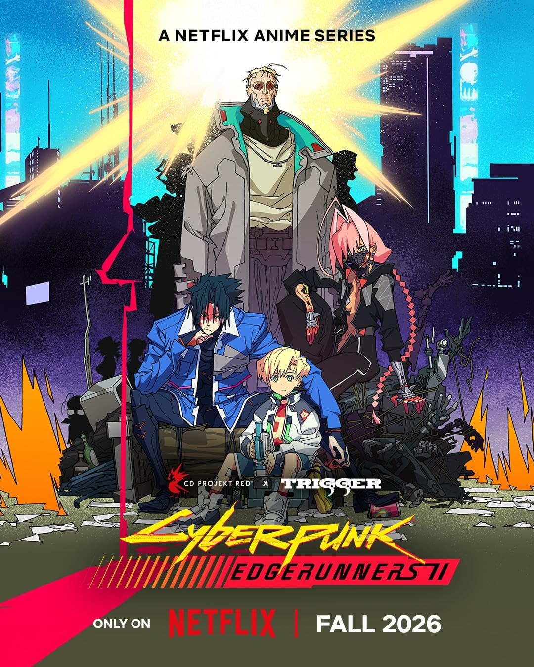 David y Lucy Cyberpunk Edgerunners
